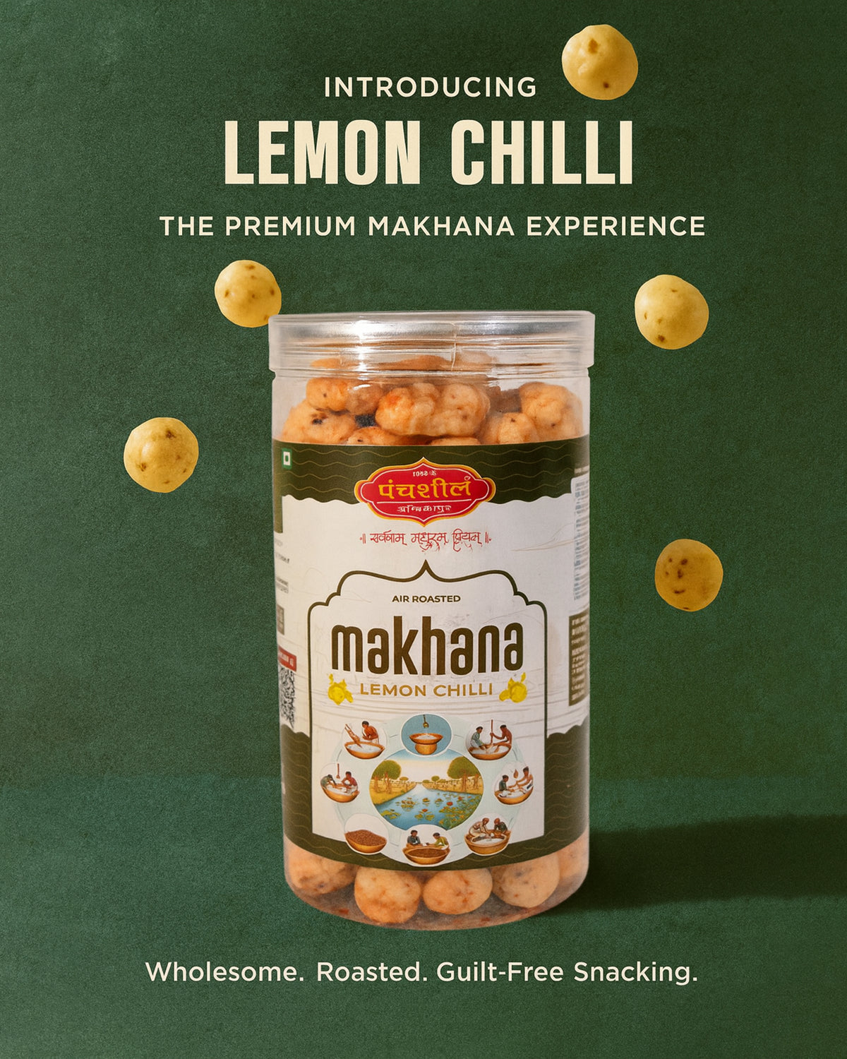 Lemon Chilli Makhana – Panchsheel Sweets